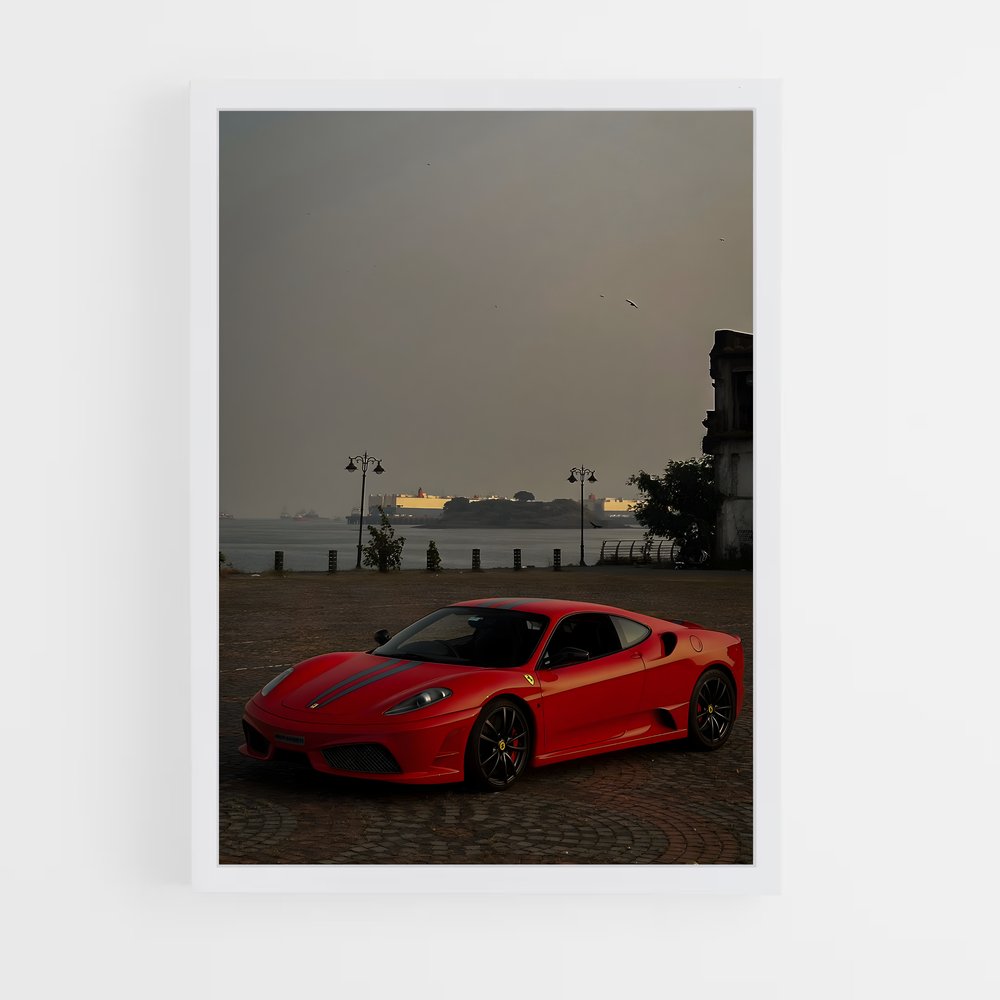 Poster Scuderia Rugissante – affiche Ferrari (vue 3)